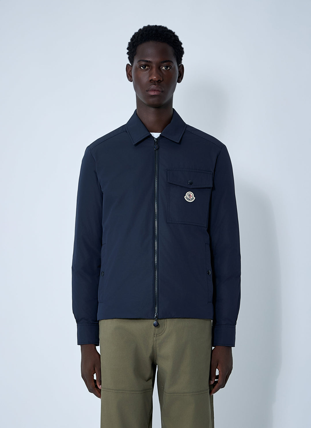 Moncler Men Vigeon Shirt Jacket