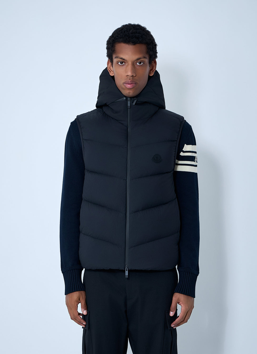 Moncler Men Hooded Guersace Gilet