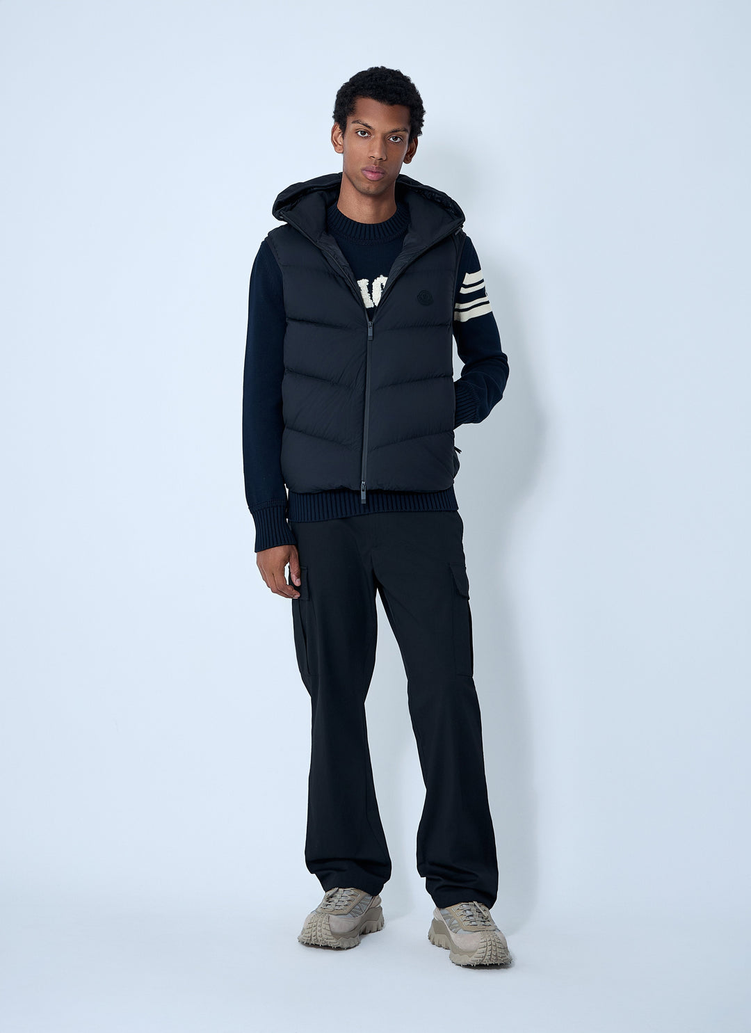 Moncler Men Hooded Guersace Gilet