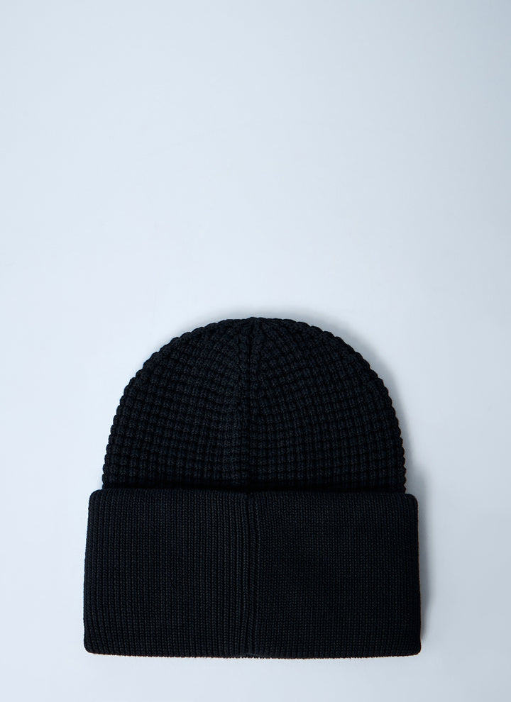 Moncler Men Logo Motif Beanie Hat