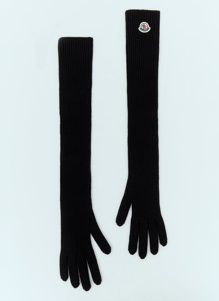 Moncler Women Wool Knit Gloves