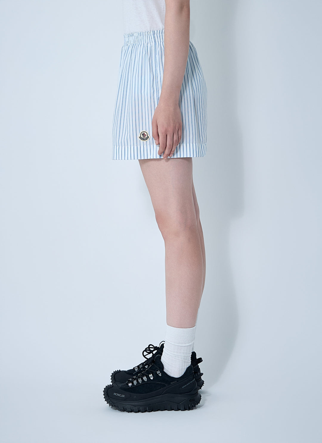 Moncler Women Striped Shorts