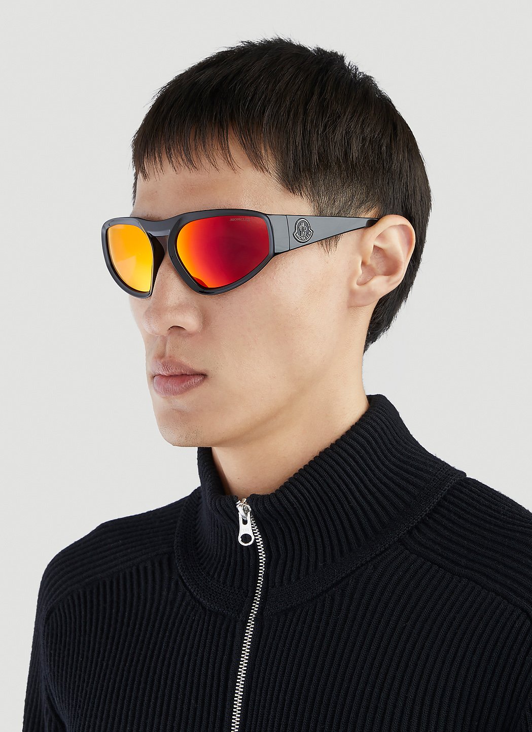 Moncler Women Pentagra Geometric Sunglasses
