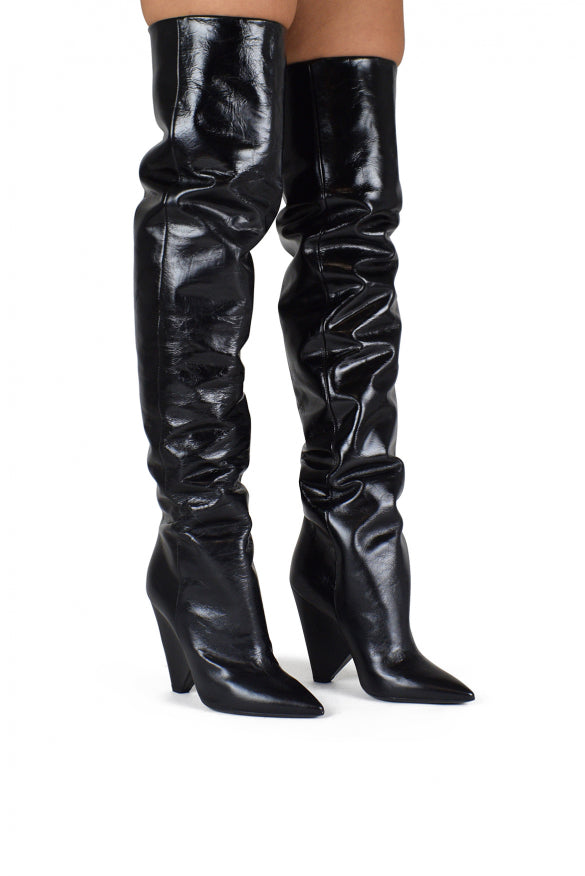 Saint Laurent Women Niki 105 Over-The-Knee Boots
