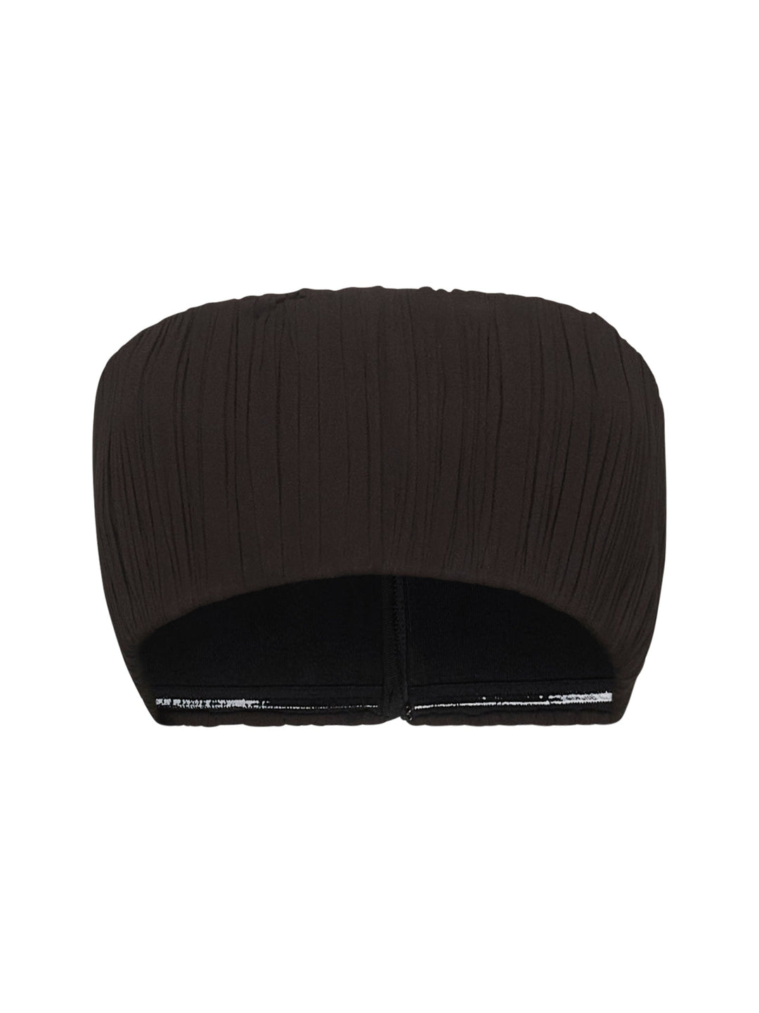 Alaïa Women Brown Crêpe Georgette Bralette