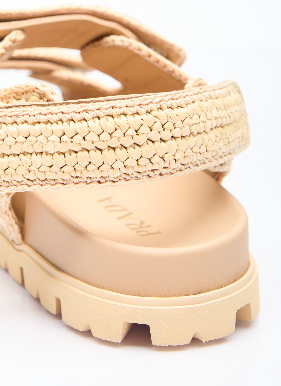 Prada Women Crochet Sandals