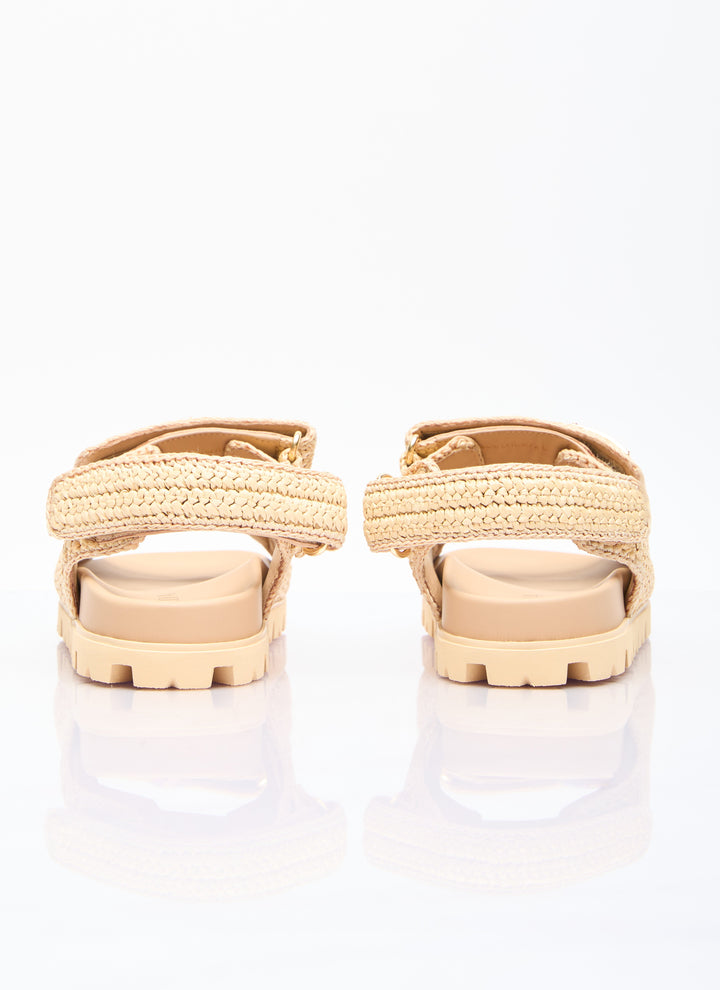 Prada Women Crochet Sandals
