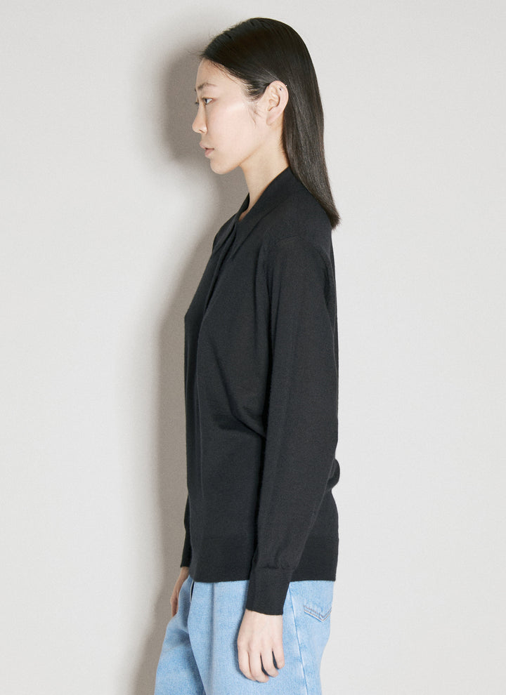 Prada Women Cashmere Polo Sweater