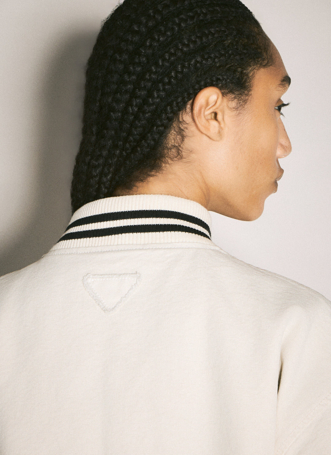 Prada Women Canvas Bomber Jacket