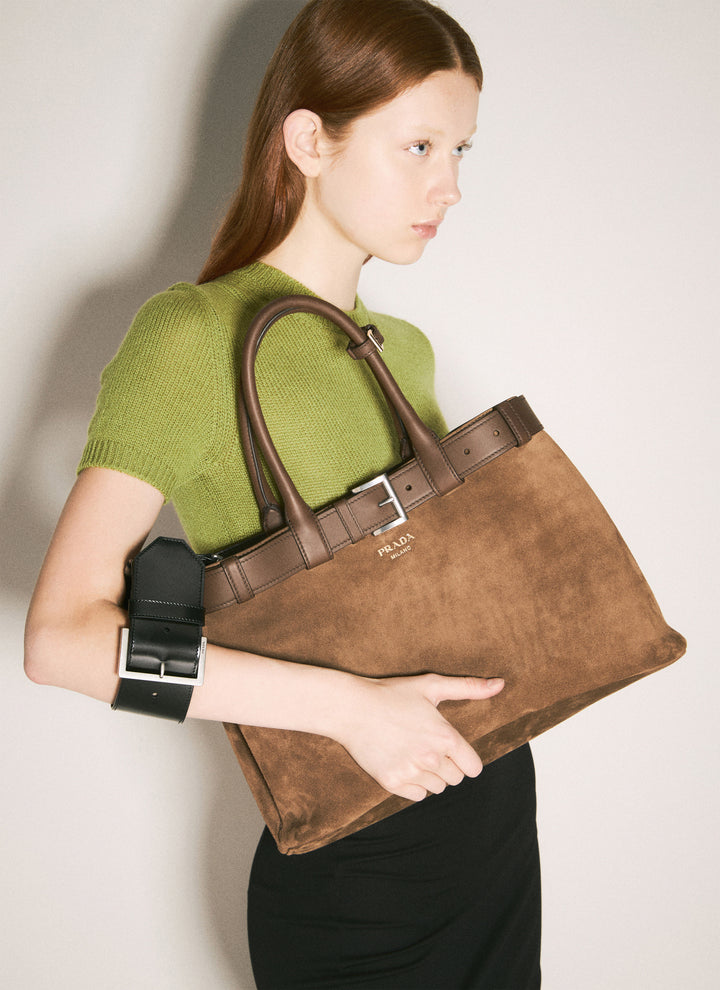 Prada Women Leather Wrist Strap