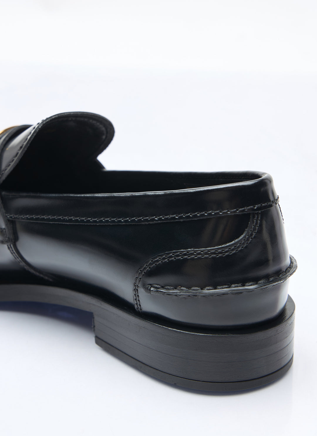 Prada Women Brushed Leather Loafers