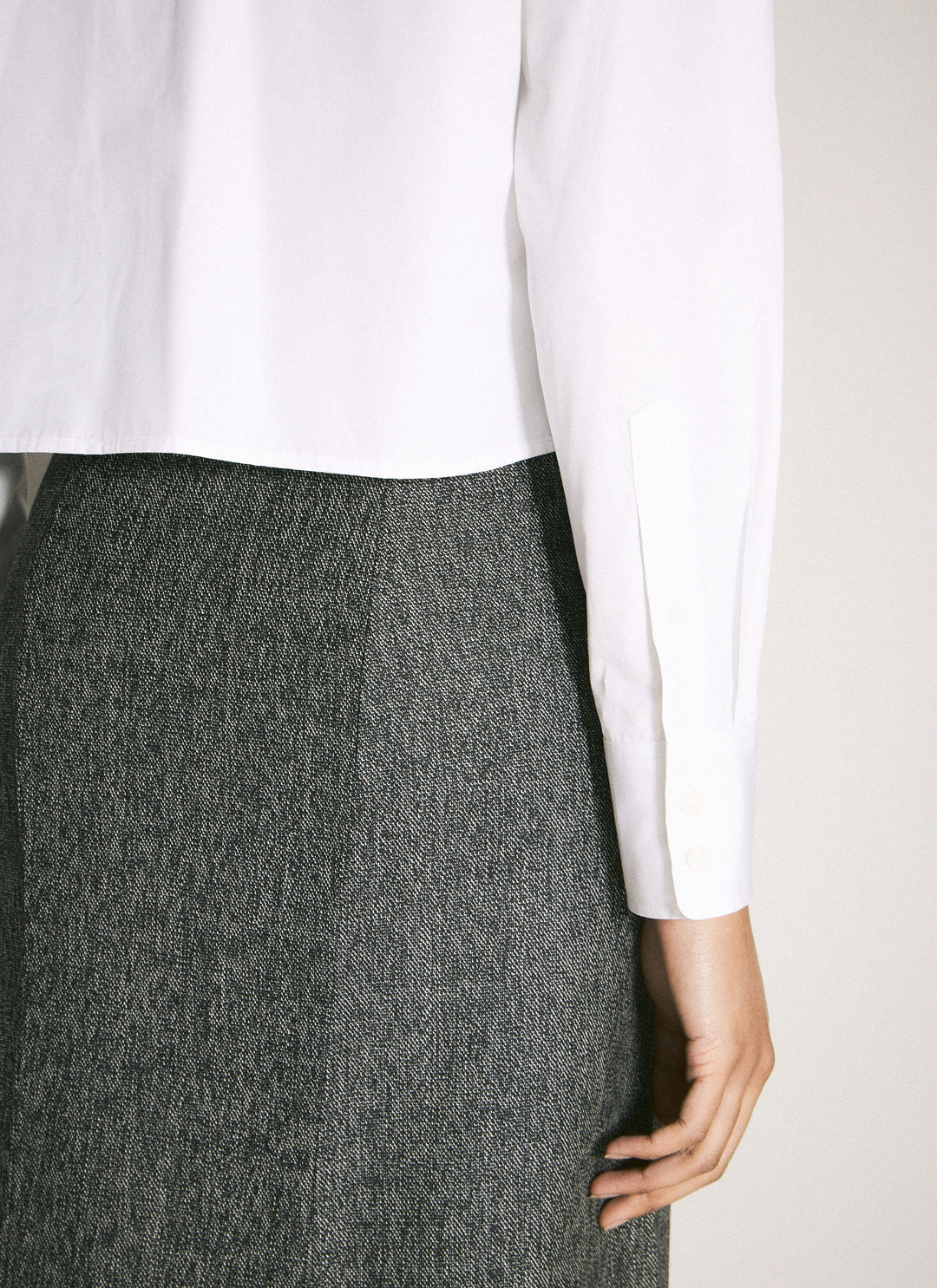 Prada Women Embroidered Poplin Shirt