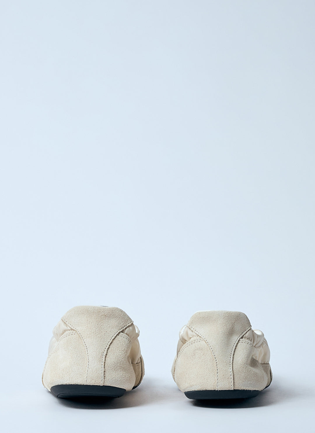 Prada Women Collapse Re-Nylon And Suede Sneakers