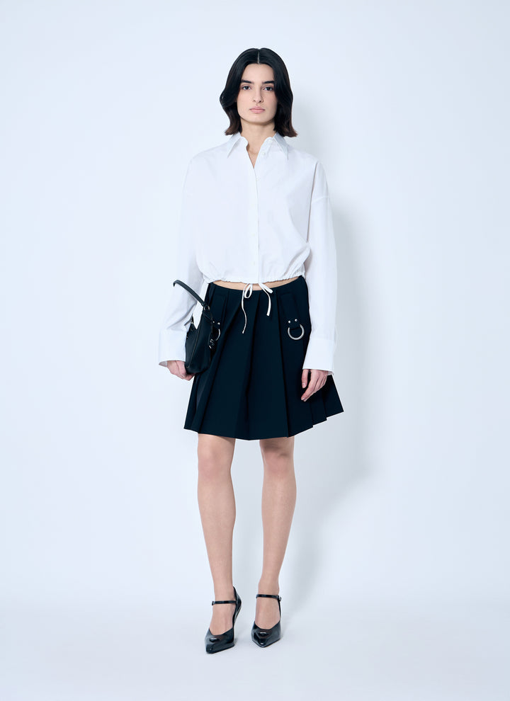 Prada Women Drawstring Hem Shirt