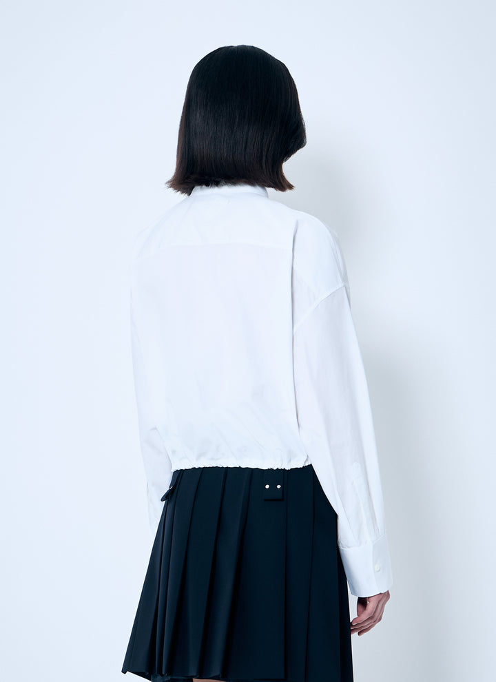 Prada Women Drawstring Hem Shirt