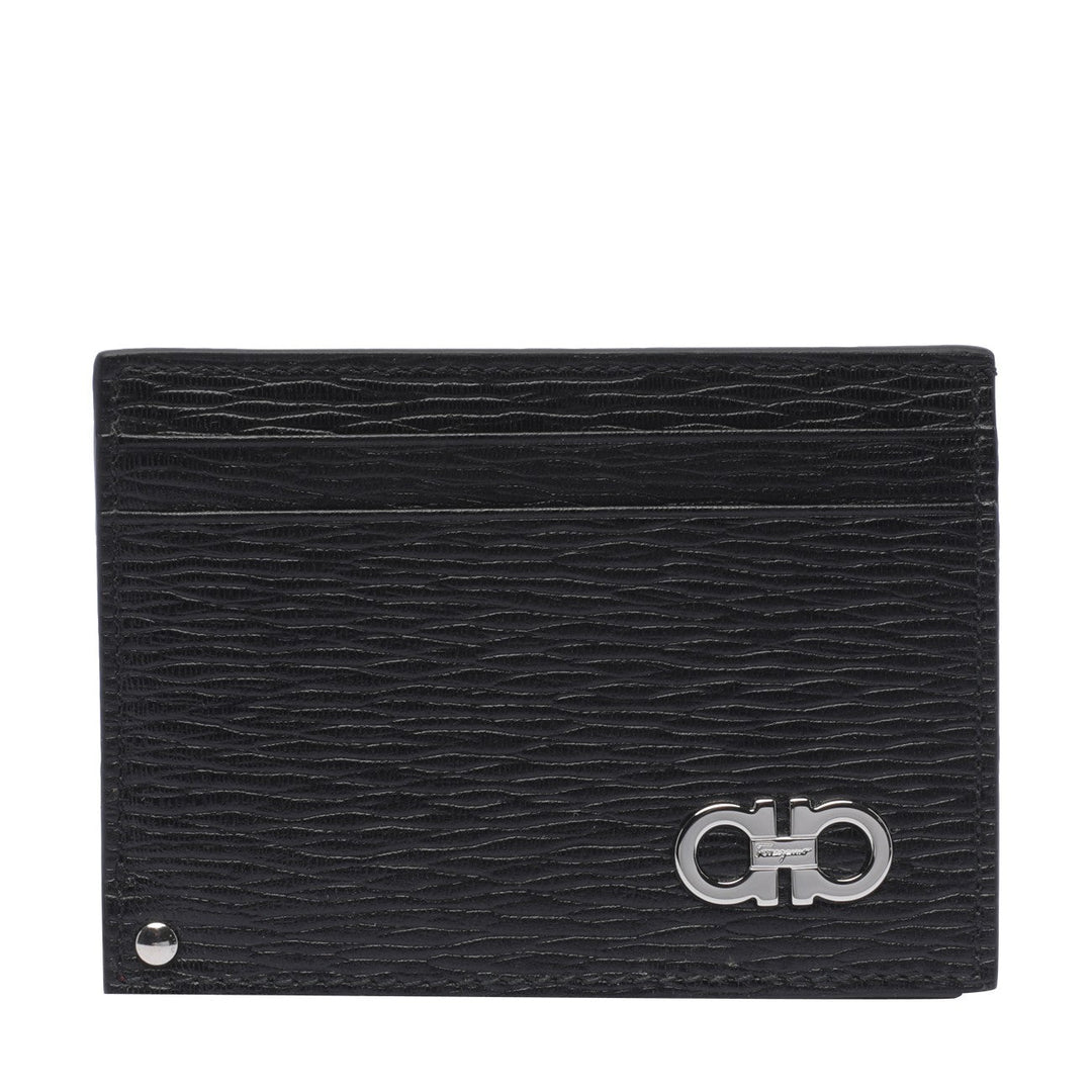 Ferragamo Men Revival Gancini Cards Holder