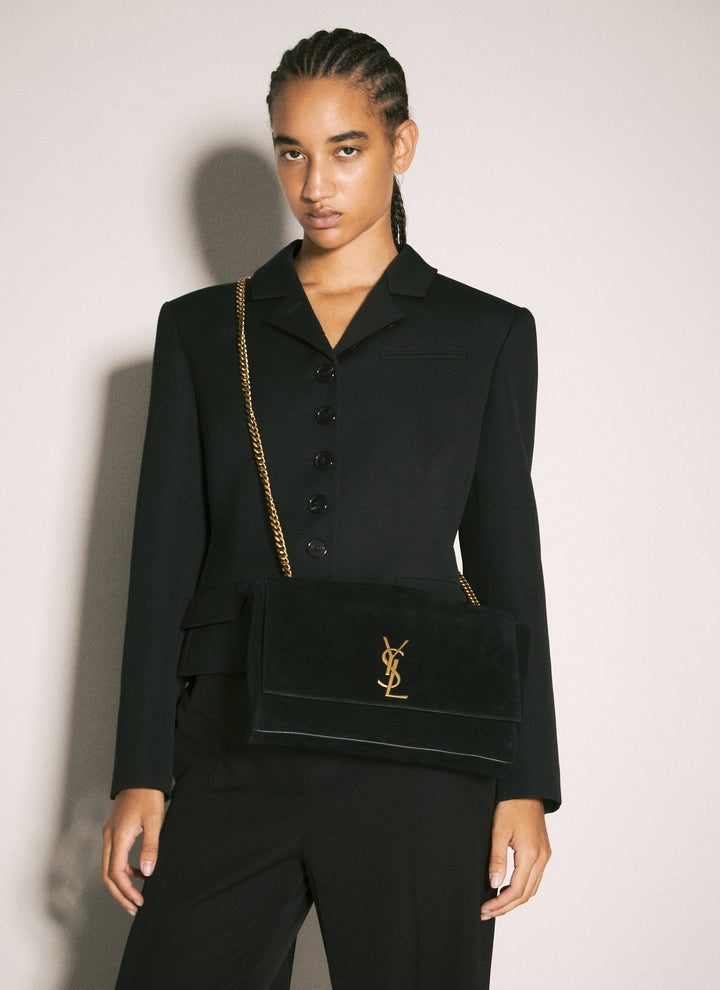 Saint Laurent Women Reversible Medium Kate Shoulder Bag