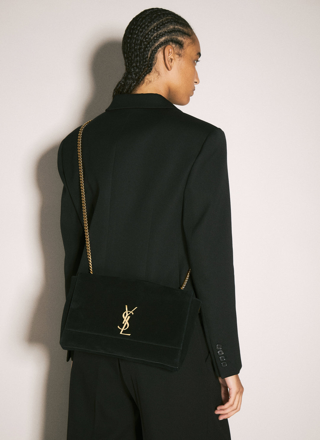 Saint Laurent Women Reversible Medium Kate Shoulder Bag