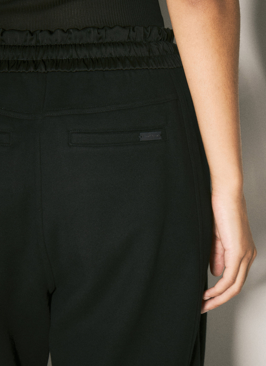 Saint Laurent Women Logo Embroidery Track Pants