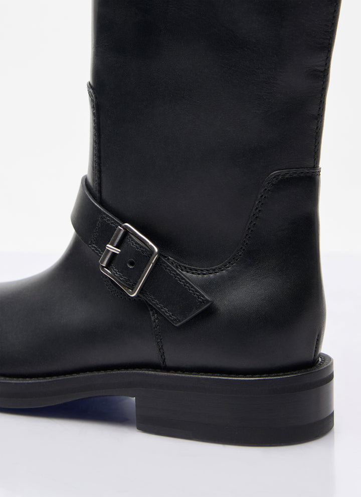 Saint Laurent Women River Leather Boots
