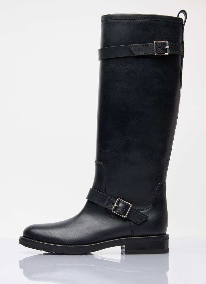 Saint Laurent Women River Leather Boots