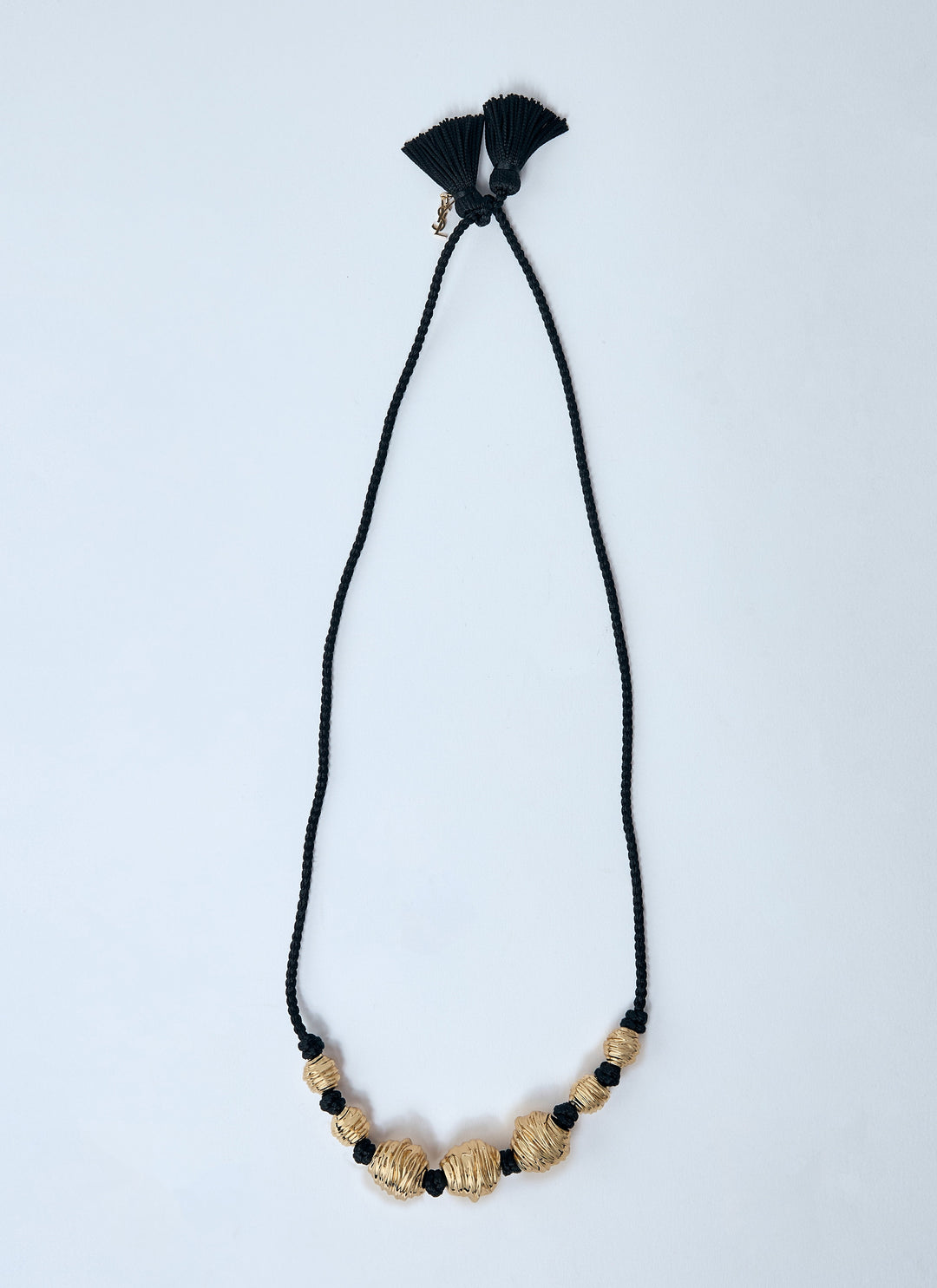 Saint Laurent Women Metal And Tassel Necklace