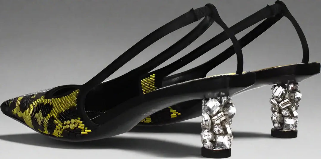 TOM FORD women's Yellow Satin Sandal