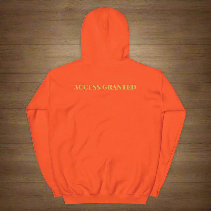 7994 SELECT luxury membership hoodie in premium fabric, available in multiple colors with painted logo design