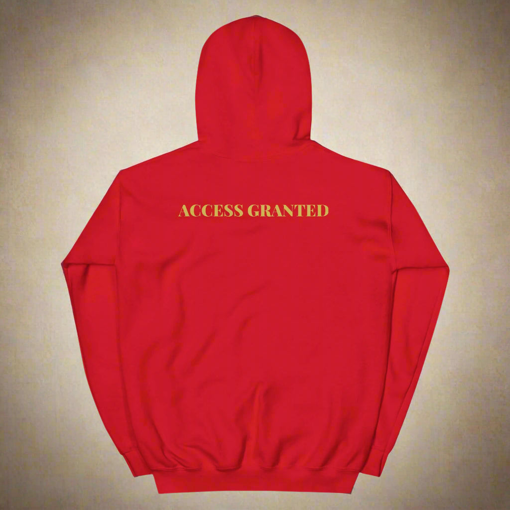 7994 SELECT luxury membership hoodie in premium fabric, available in multiple colors with painted logo design