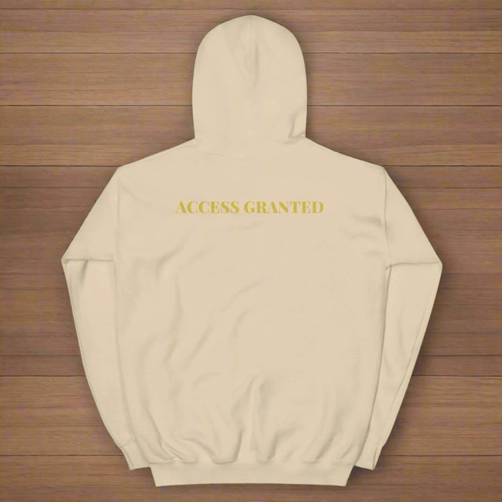 7994 SELECT luxury membership hoodie in premium fabric, available in multiple colors with painted logo design