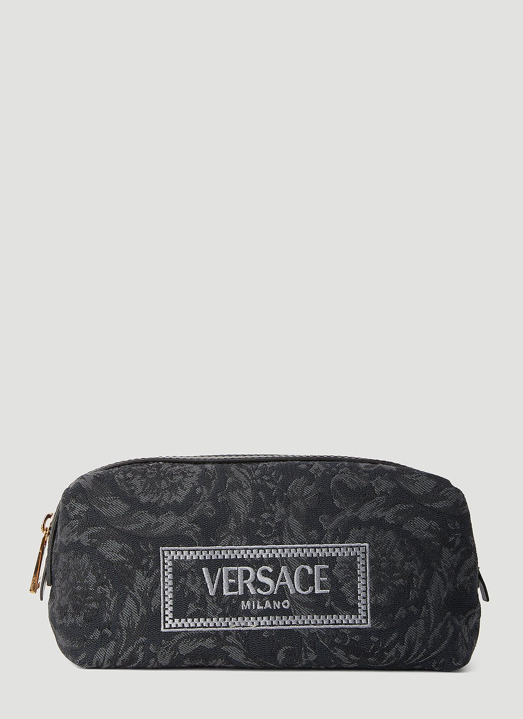 Versace Women Barocco Athena Jacquard Vanity Pouch