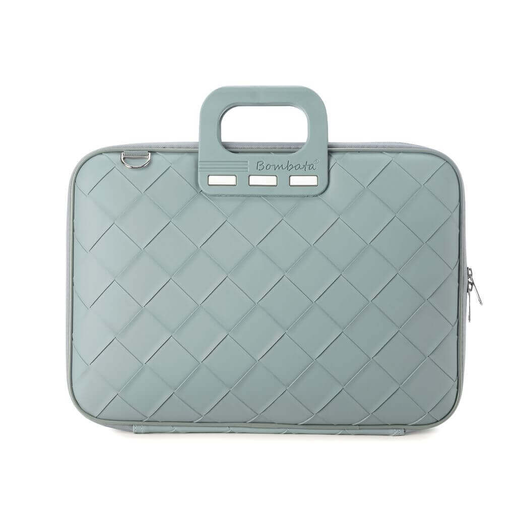 Blue laptop briefcase
