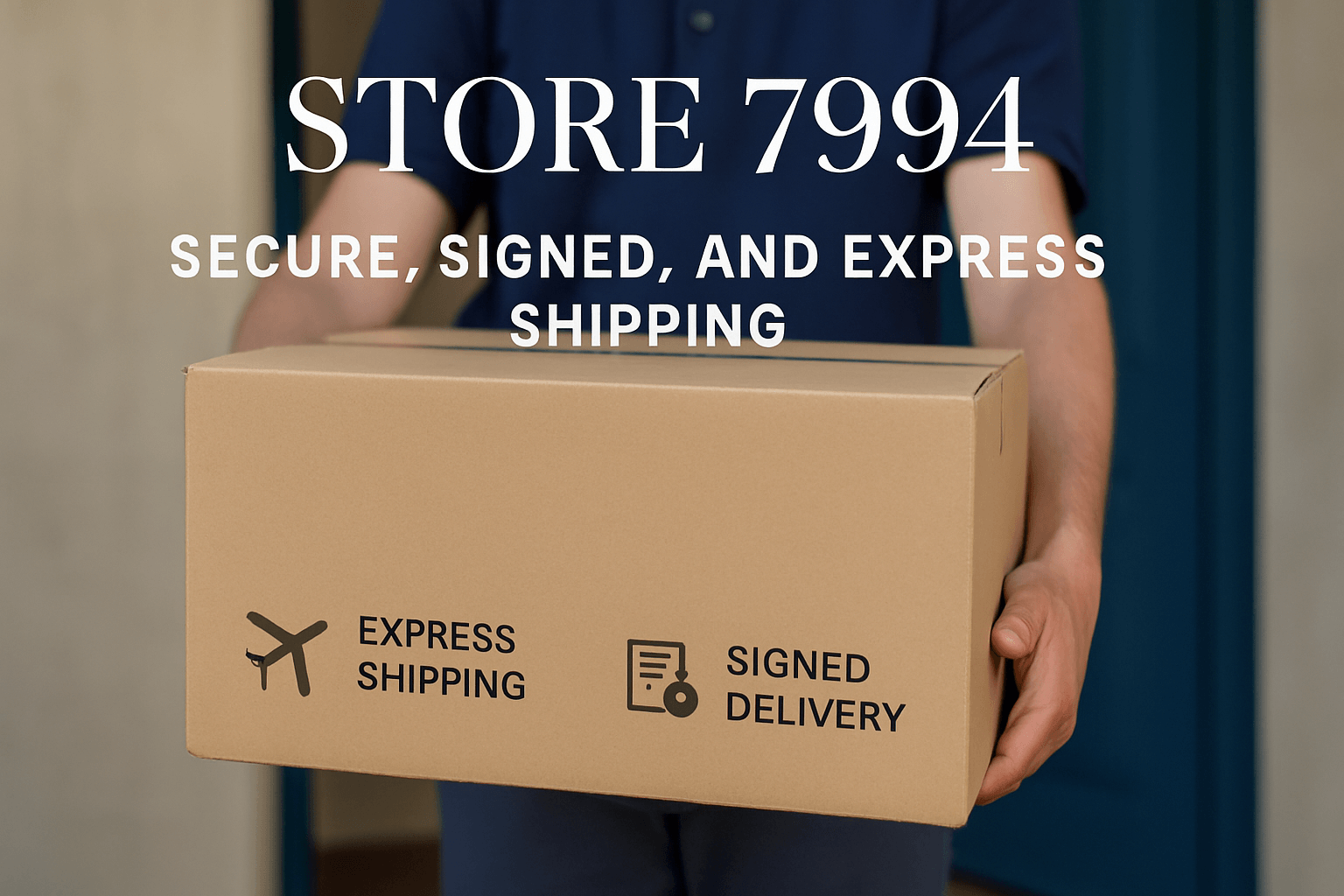 STORE 7994: Secure, Signed, and Express Shipping on Every Order