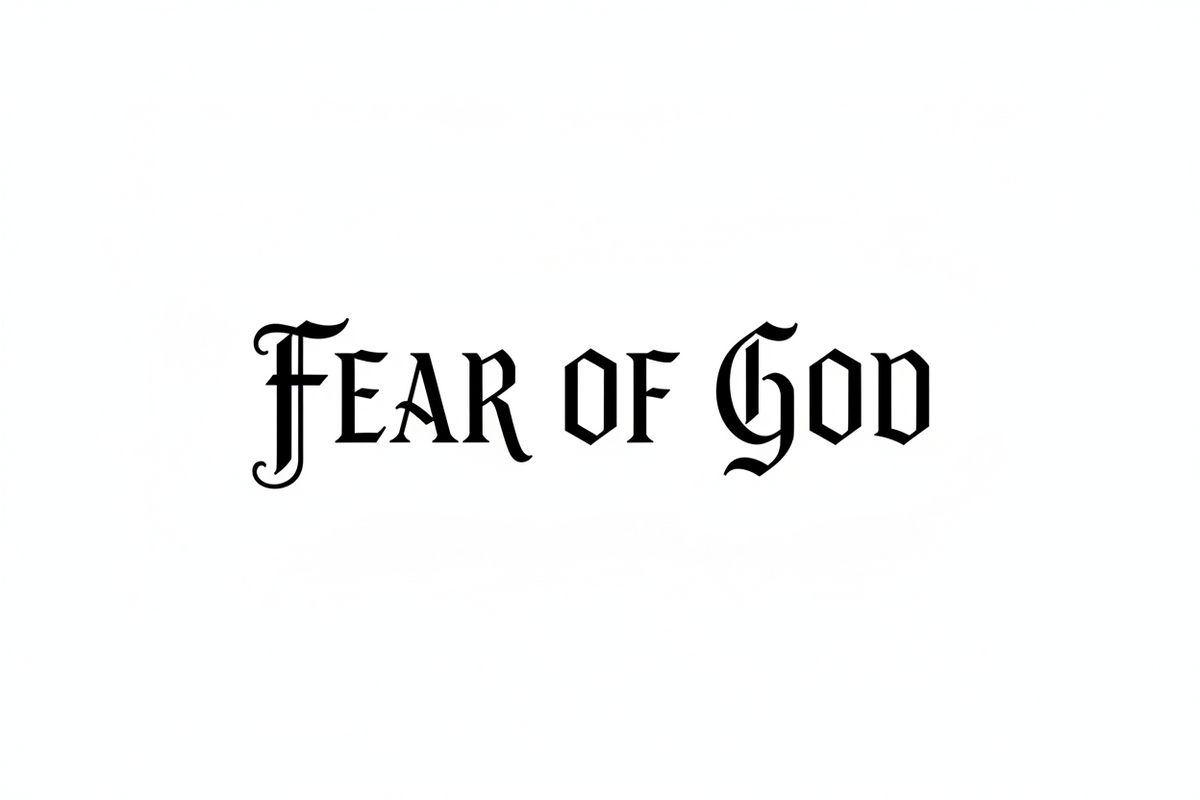 Fear of God luxury streetwear collection at STORE 7994