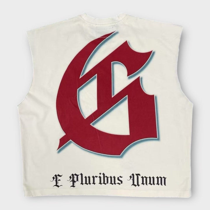 Godspeed Checkmate Sleeveless T-Shirt Bone