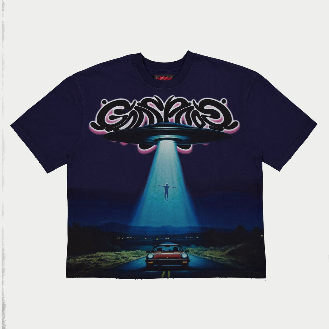 Godspeed O.B.E Abduction T-Shirt Navy