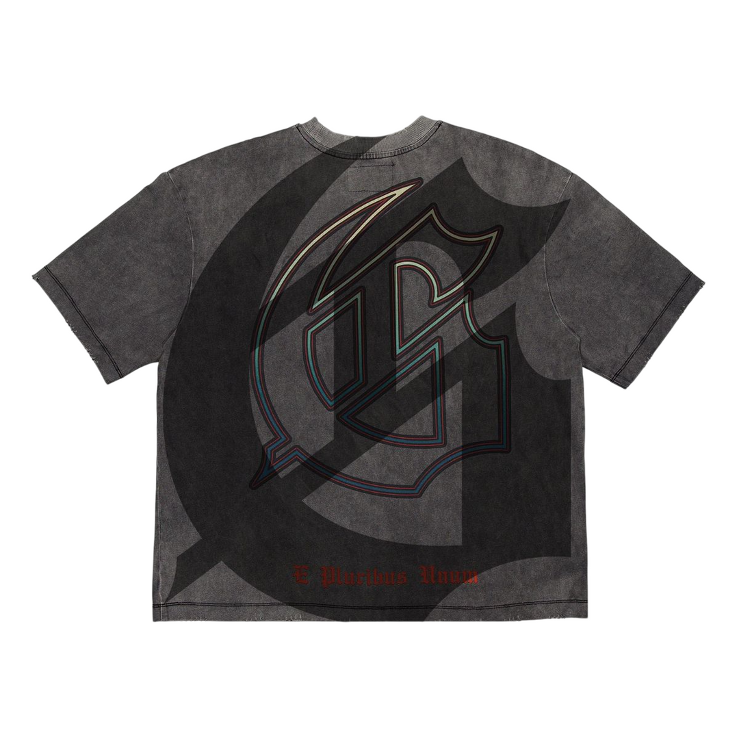 Godspeed Pit Stop: Tokyo T-Shirt Grey Wash