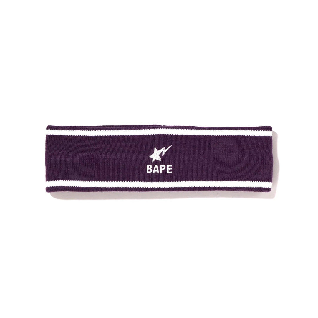 BAPE Bapesta Headband Purple