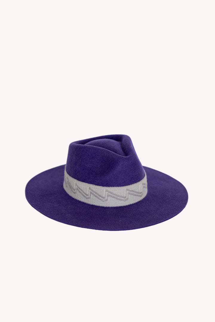 Purple Western Hat