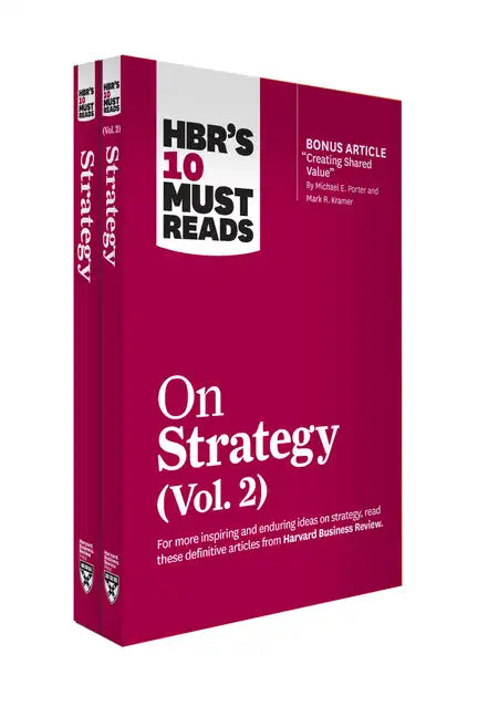 Hbr's 10 Must Reads on Strategy 2-Volume Collection - Paperback