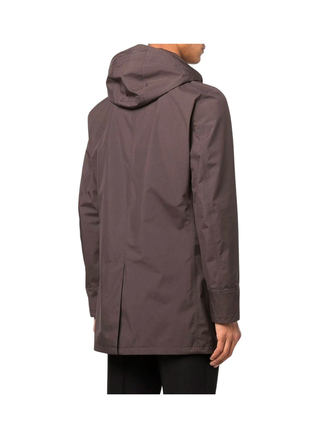 Herno Men Carcoat Gore With Detachable Hood