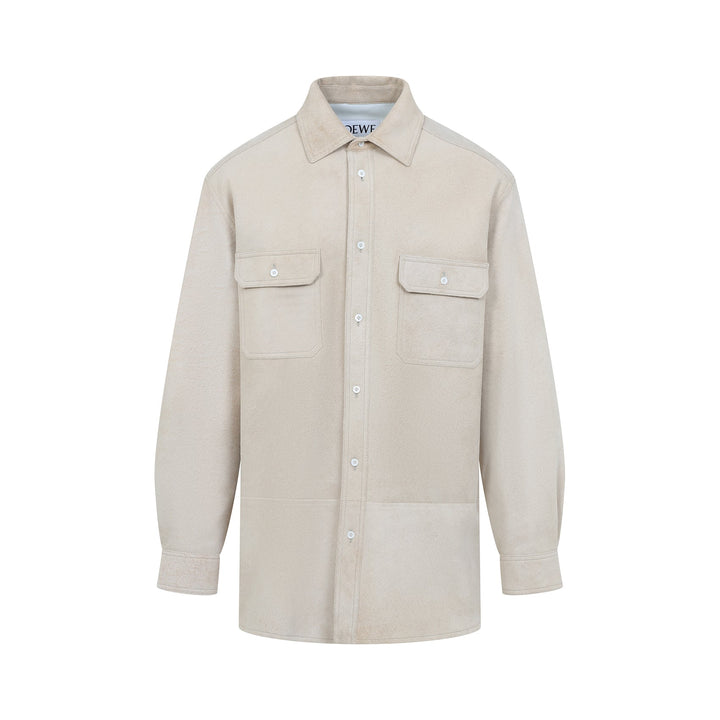 Loewe Lamb Leather Shirt Men