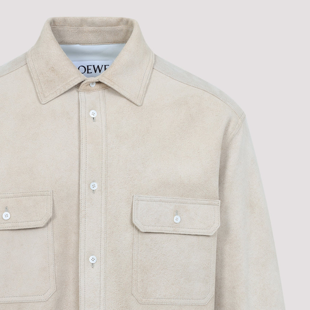 Loewe Lamb Leather Shirt Men