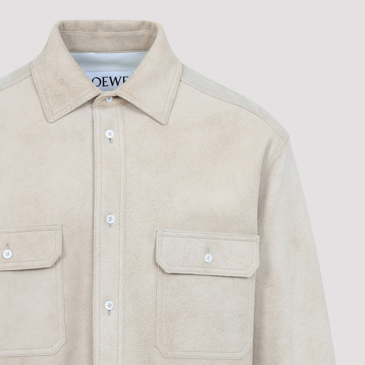 Loewe Lamb Leather Shirt Men