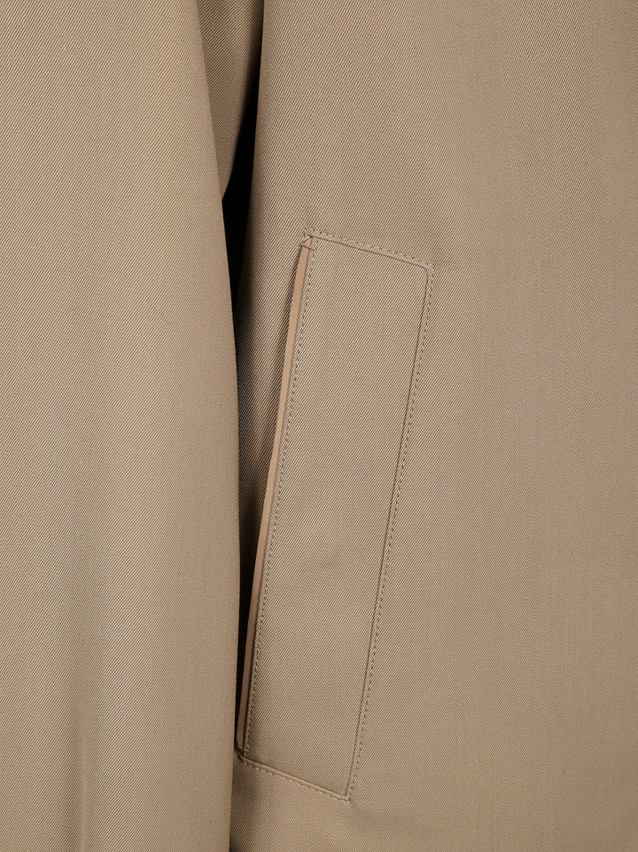 Zegna Men Wool Mohair And Silk Blouson