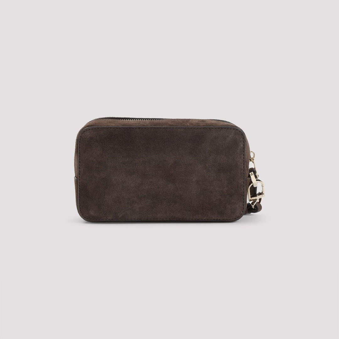 Giorgio Armani Calf Leather Beauty Case Women