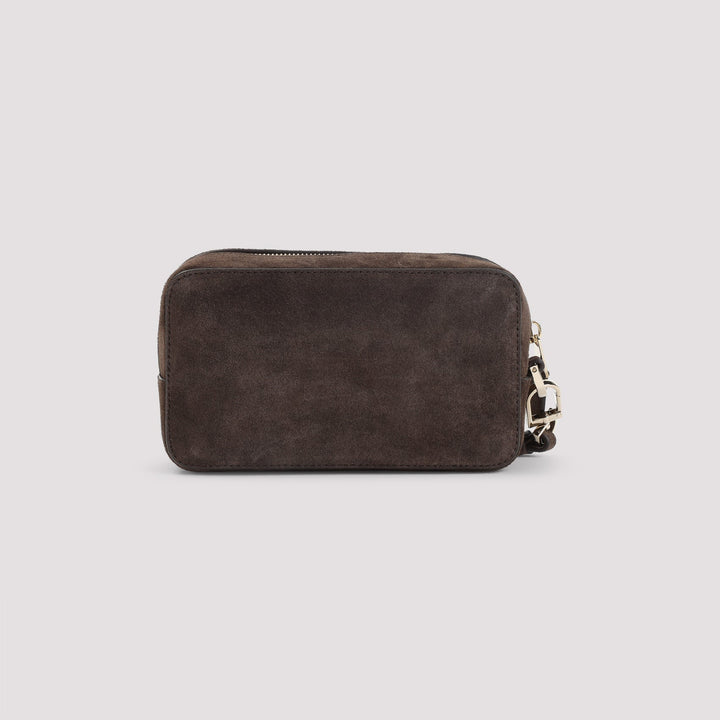 Giorgio Armani Calf Leather Beauty Case Women