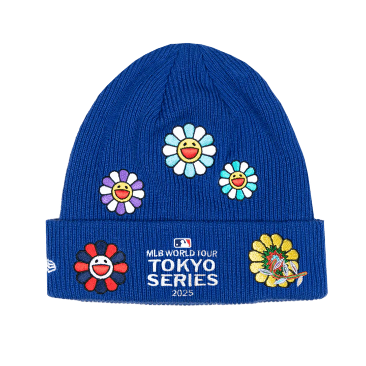 New Era Takashi Murakami + MLB World Tour Tokyo Series 2025 New Era 6 Dart Cubs Cuff Beanie