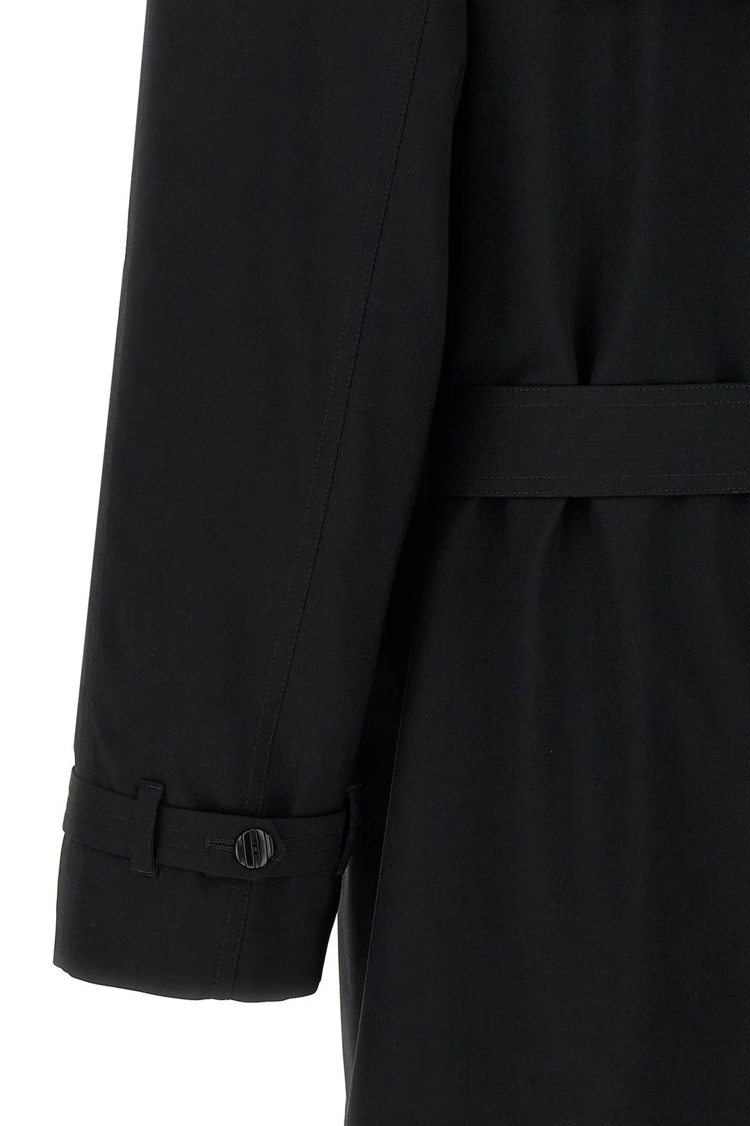 Fendi Men Wool Trench Coat