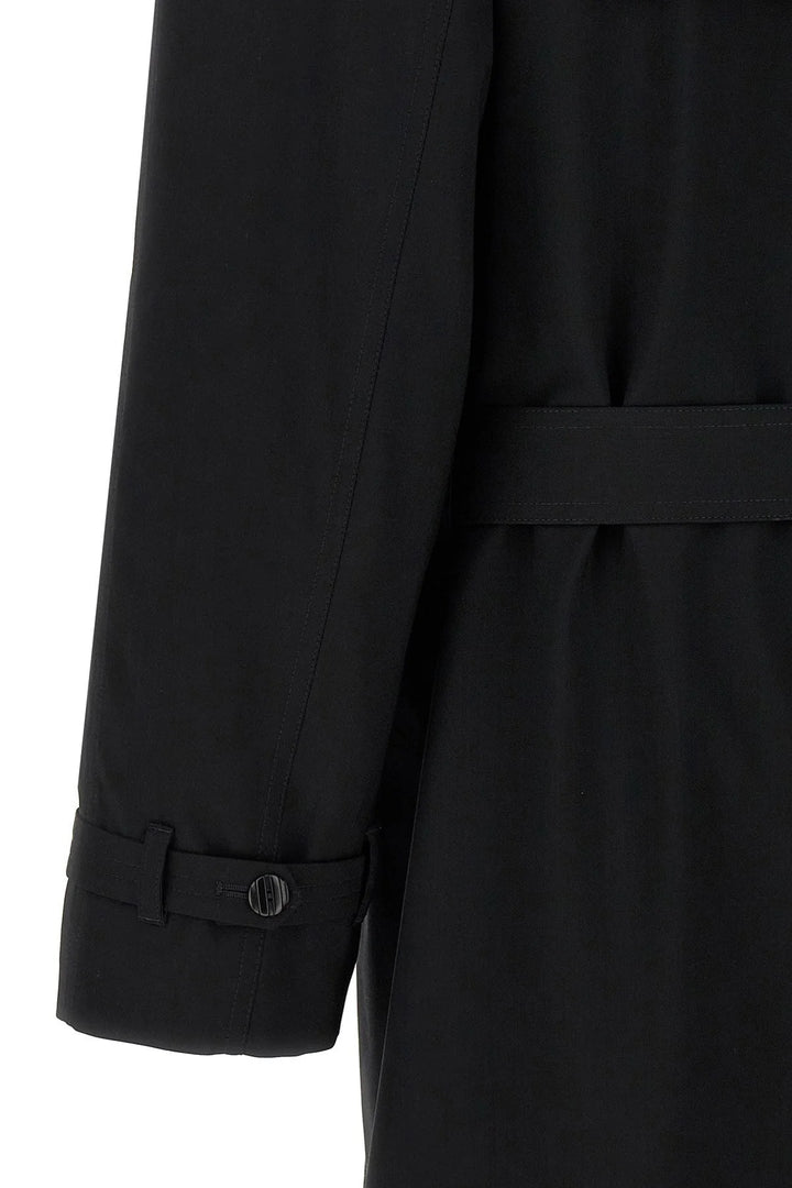 Fendi Men Wool Trench Coat